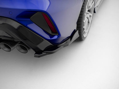 Maxton Design Rear Side Splitters V.4 Audi S3 Sedan 8Y Facelift