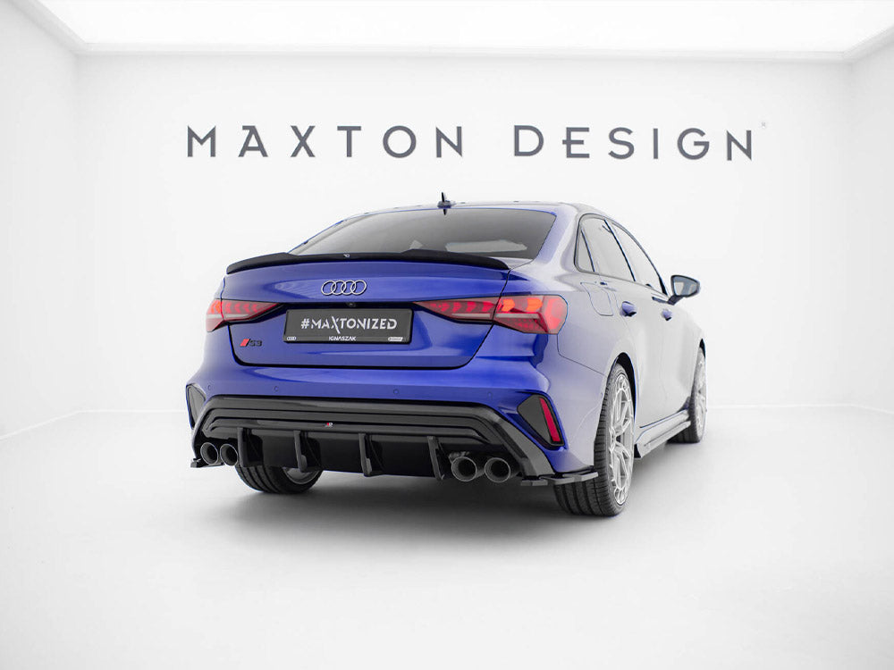 Maxton Design Rear Side Splitters V.3 Audi S3 Sedan 8Y Facelift