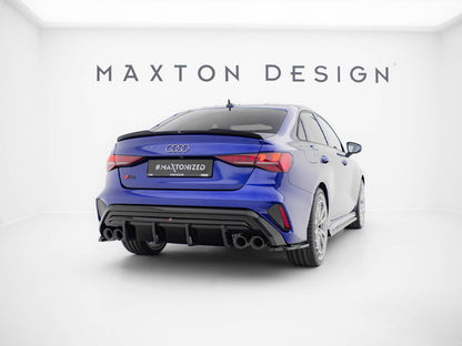 Maxton Design Rear Side Splitters V.3 Audi S3 Sedan 8Y Facelift