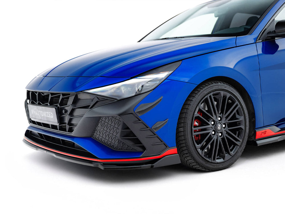 Maxton Design Front Bumper Wings (Canards) Hyundai Elantra N Mk7