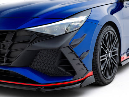 Maxton Design Front Bumper Wings (Canards) Hyundai Elantra N Mk7