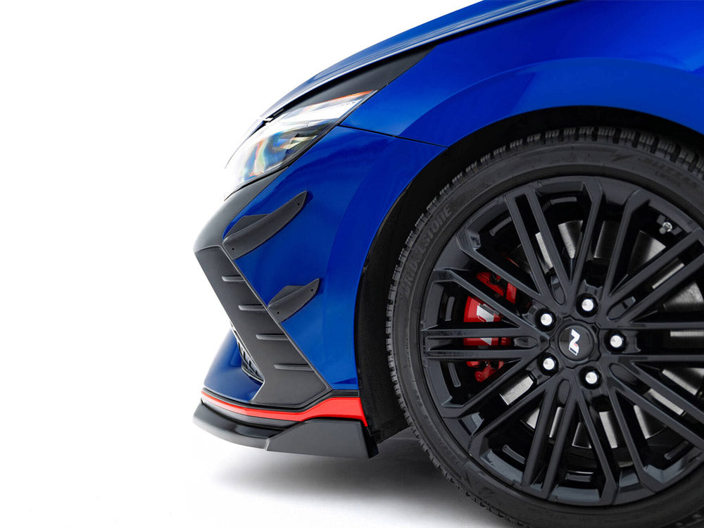 Maxton Design Front Bumper Wings (Canards) Hyundai Elantra N Mk7