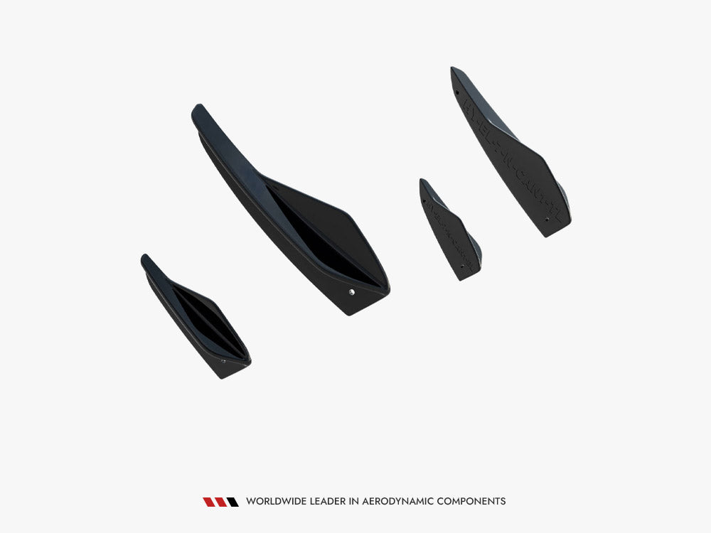 Maxton Design Front Bumper Wings (Canards) Hyundai Elantra N Mk7