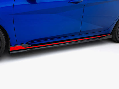 Maxton Design Side Skirts Diffusers Hyundai Elantra N Mk7