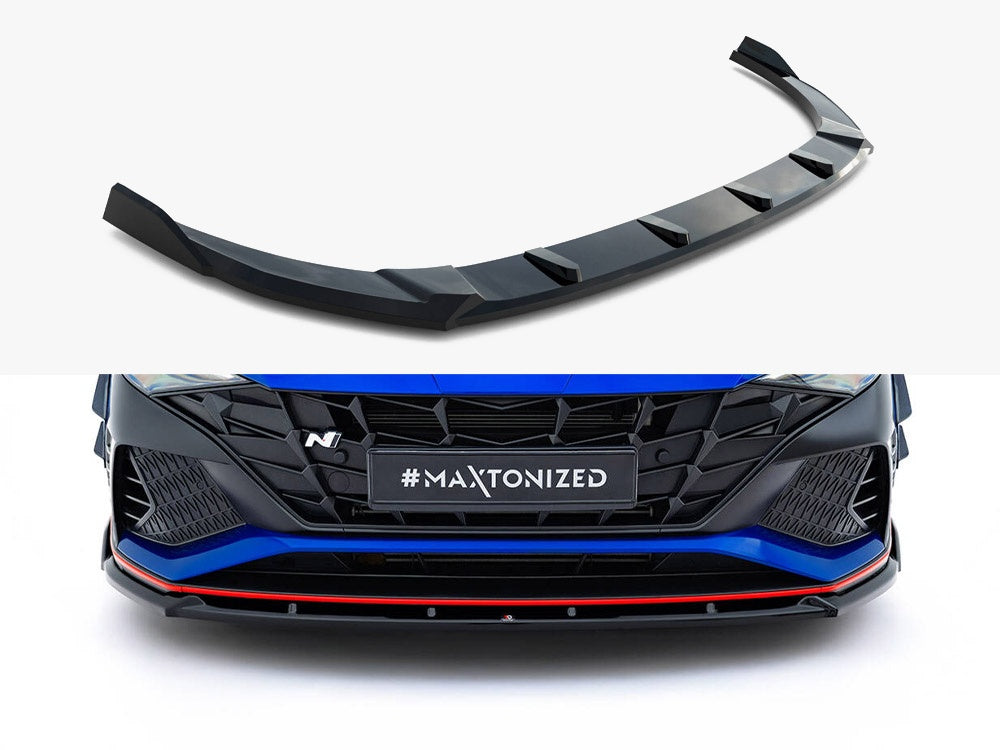 Maxton Design Front Splitter V.2 Hyundai Elantra N Mk7
