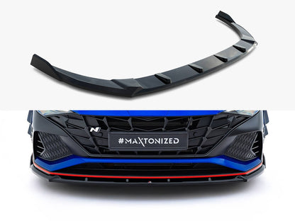 Maxton Design Front Splitter V.2 Hyundai Elantra N Mk7