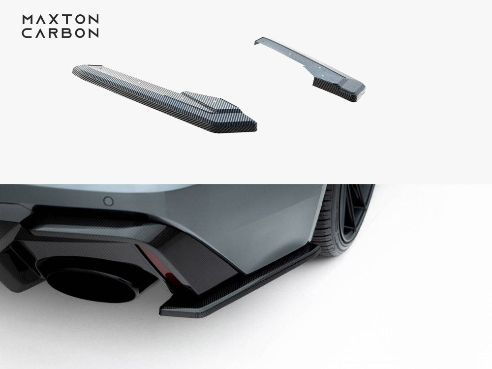 Maxton Design Prepreg Carbon Fiber Rear Side Splitters Audi RS6 C8