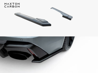 Maxton Design Prepreg Carbon Fiber Rear Side Splitters Audi RS6 C8