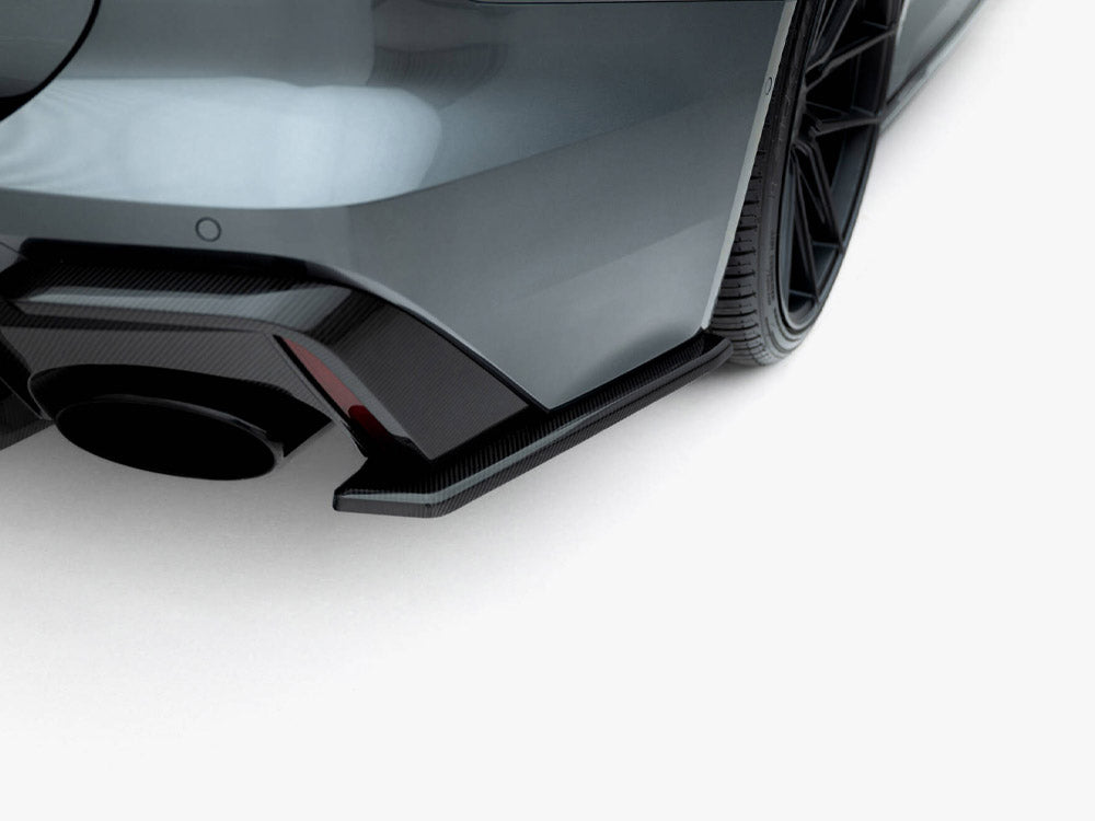 Maxton Design Prepreg Carbon Fiber Rear Side Splitters Audi RS6 C8