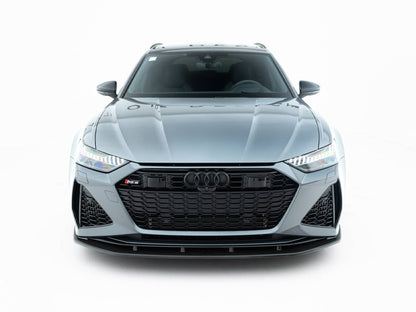 Maxton Design Carbon Fiber Front Splitter Audi RS6 C8 / RS7 C8