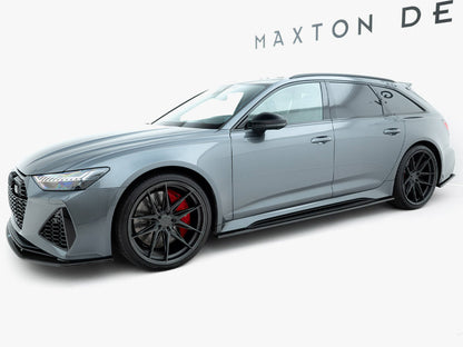 Maxton Design Carbon Fiber Side Skirts Audi RS6 C8 / RS7 C8
