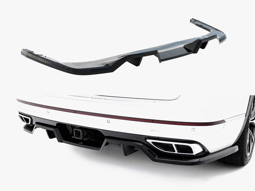 Maxton Design Rear Splitter (Vertical Bars) Volkswagen Atlas R-Line Mk1 Facelift 2