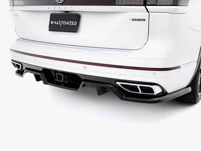 Maxton Design Rear Splitter (Vertical Bars) Volkswagen Atlas R-Line Mk1 Facelift 2