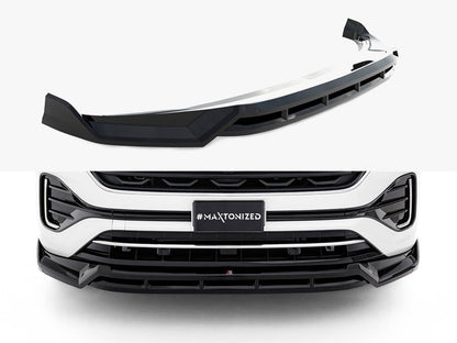 Maxton Design Front Splitter Volkswagen Atlas R-Line Mk1 Facelift 2