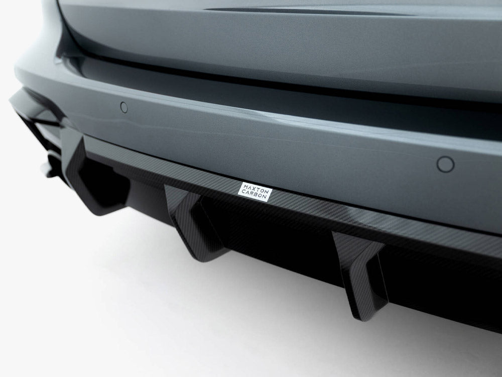 Maxton Design Prepreg Carbon Fiber Rear Diffuser Audi RS6 C8 (version without towbar)