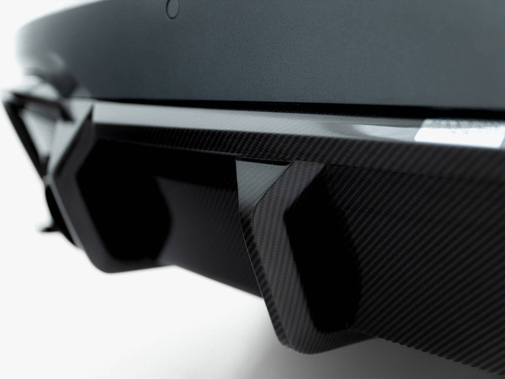 Maxton Design Prepreg Carbon Fiber Rear Diffuser Audi RS6 C8 (version without towbar)