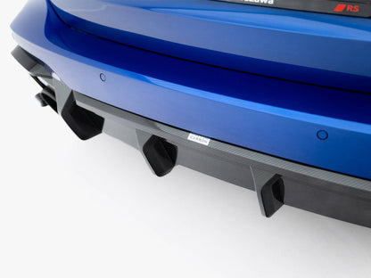 Maxton Design Prepreg Carbon Fiber Rear Diffuser Audi RS6 C8 (version with towbar)
