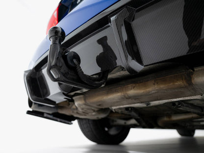 Maxton Design Prepreg Carbon Fiber Rear Diffuser Audi RS6 C8 (version with towbar)
