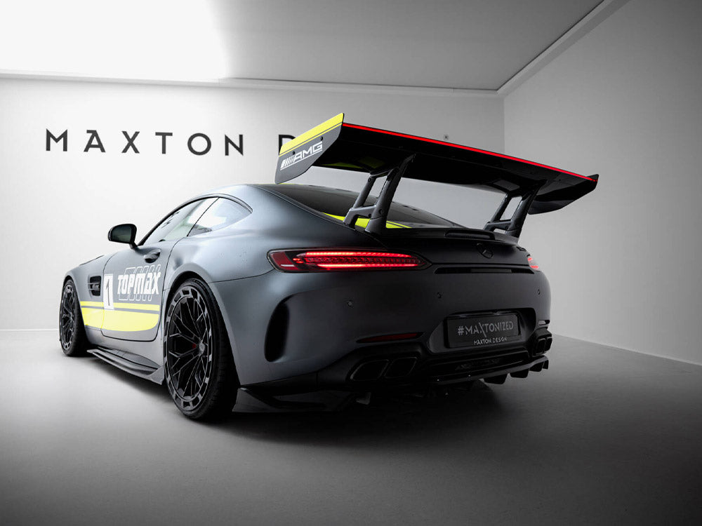 Maxton Design Carbon Spoiler + LED Mercedes-AMG GTR C190 Facelift
