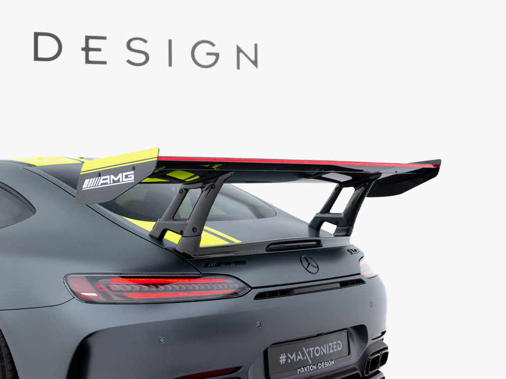 Maxton Design Carbon Spoiler + LED Mercedes-AMG GTR C190 Facelift