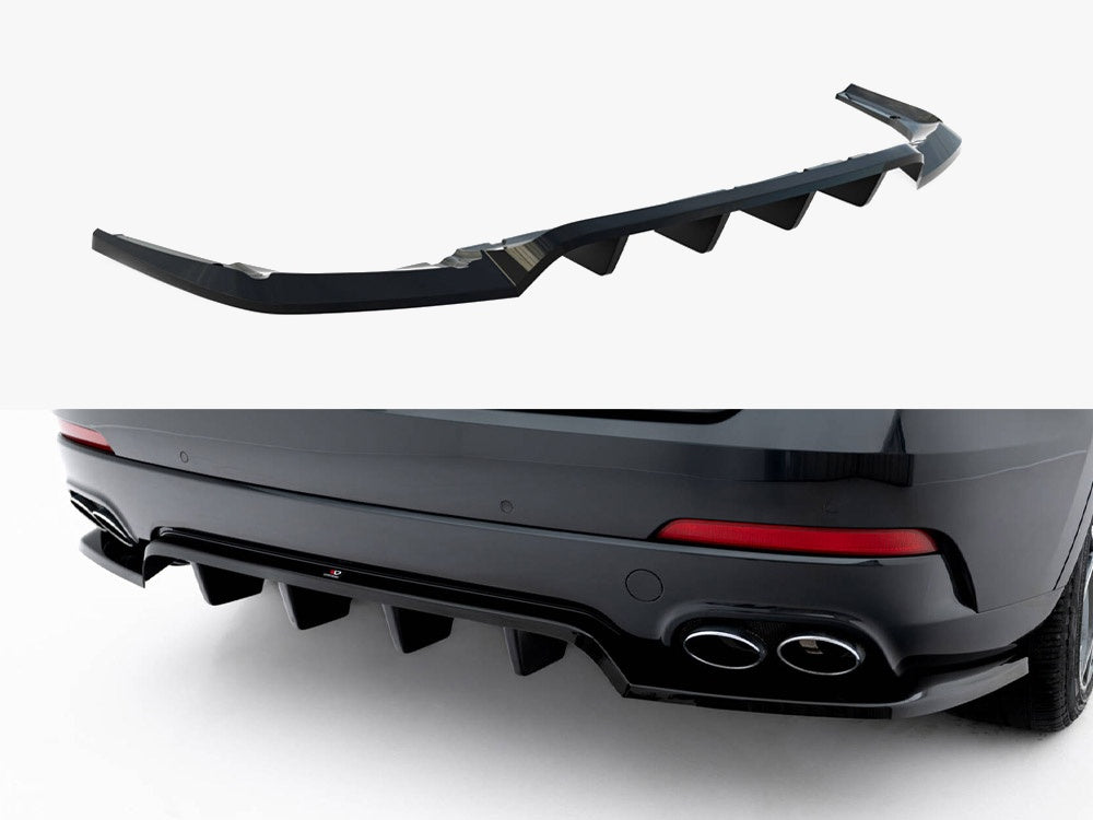 Maxton Design Rear Splitter (Vertical Bars) Maserati Levante GT Mk1 Facelift