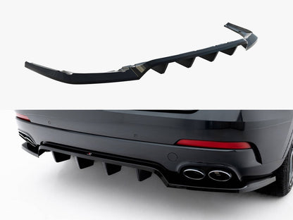 Maxton Design Rear Splitter (Vertical Bars) Maserati Levante GT Mk1 Facelift