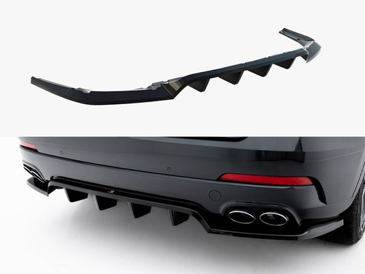 Maxton Design Rear Splitter (Vertical Bars) Maserati Levante GT Mk1 Facelift