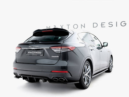 Maxton Design Rear Splitter (Vertical Bars) Maserati Levante GT Mk1 Facelift