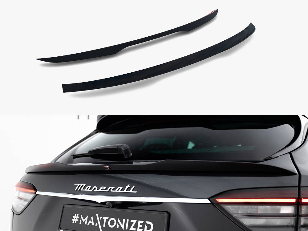 Maxton Design Lower Spoiler CAP Maserati Levante GT Mk1 Facelift