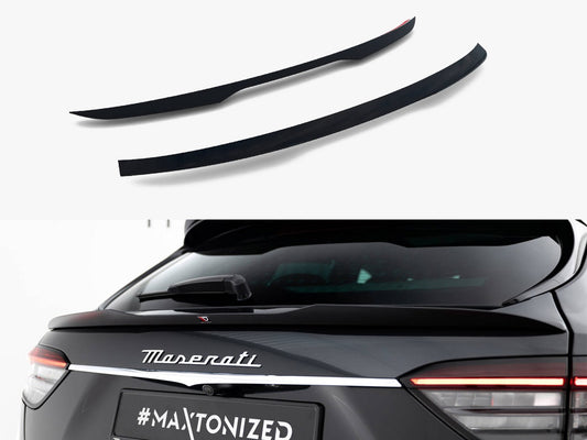 Maxton Design Lower Spoiler CAP Maserati Levante GT Mk1 Facelift