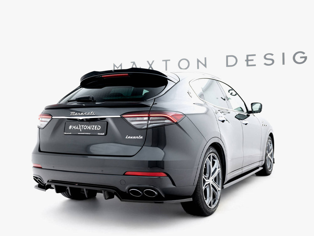 Maxton Design Lower Spoiler CAP Maserati Levante GT Mk1 Facelift