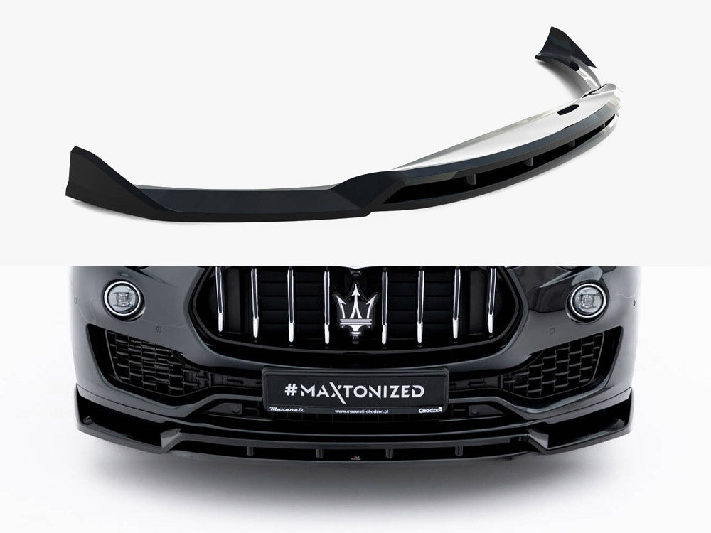Maxton Design Front Splitter Maserati Levante GT Mk1 Facelift