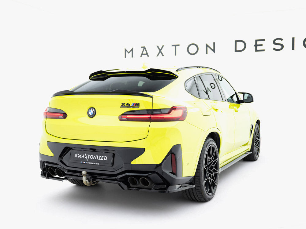 Maxton Design Rear Splitter (Vertical Bars) BMW X4M F98 Facelift