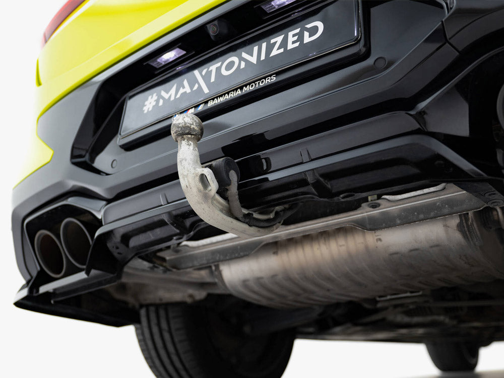 Maxton Design Rear Splitter (Vertical Bars) BMW X4M F98 Facelift