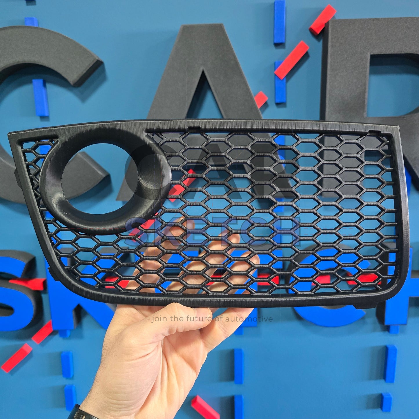 Audi A4 B6 Votex Kit Front Bumper Side Lower Grilles * 8E0 071 613  - 8E0 071 613 B *