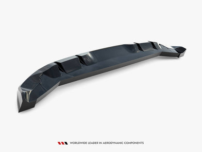 Maxton Design Rear Splitter (Vertical Bars) Abarth 500e