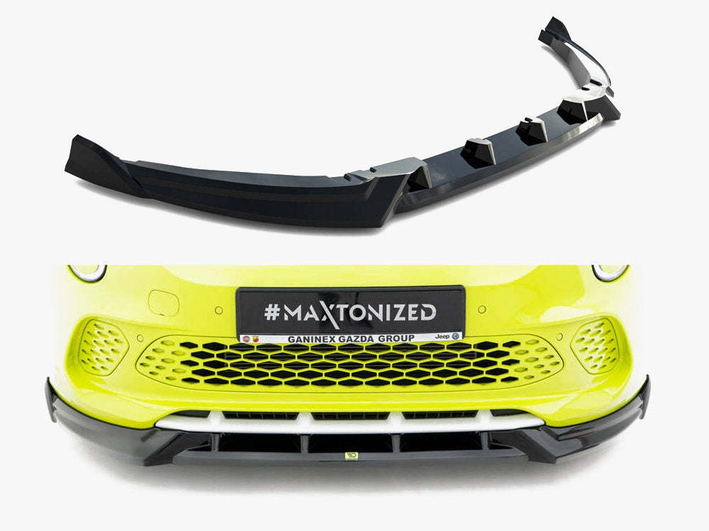 Maxton Design Front Splitter Abarth 500e