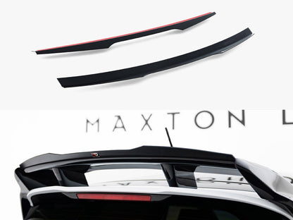 Maxton Design Spoiler CAP Ford Fiesta ST / ST-Line Mk8 / Mk8 Facelift (For Spoiler FO-FI-8-ST-FH1FP )