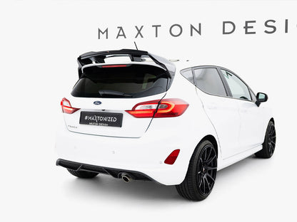 Maxton Design Spoiler CAP Ford Fiesta ST / ST-Line Mk8 / Mk8 Facelift (For Spoiler FO-FI-8-ST-FH1FP )