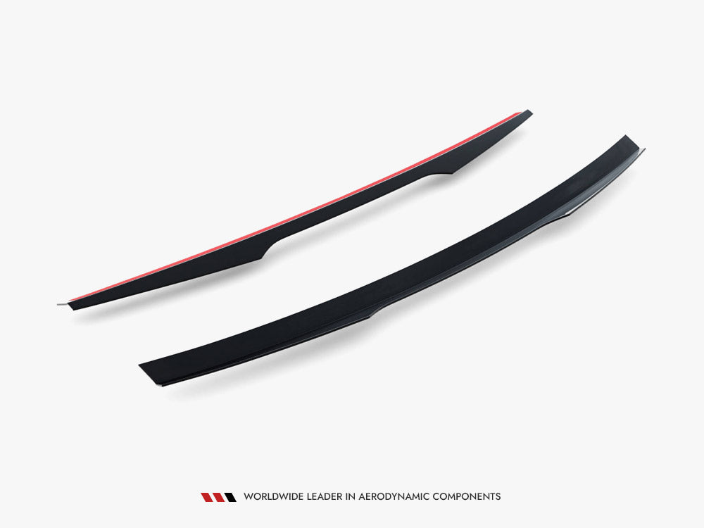 Maxton Design Spoiler CAP Ford Fiesta ST / ST-Line Mk8 / Mk8 Facelift (For Spoiler FO-FI-8-ST-FH1FP )