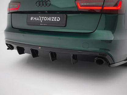 Maxton Design Rear Valance Audi A6 S-Line Avant C7