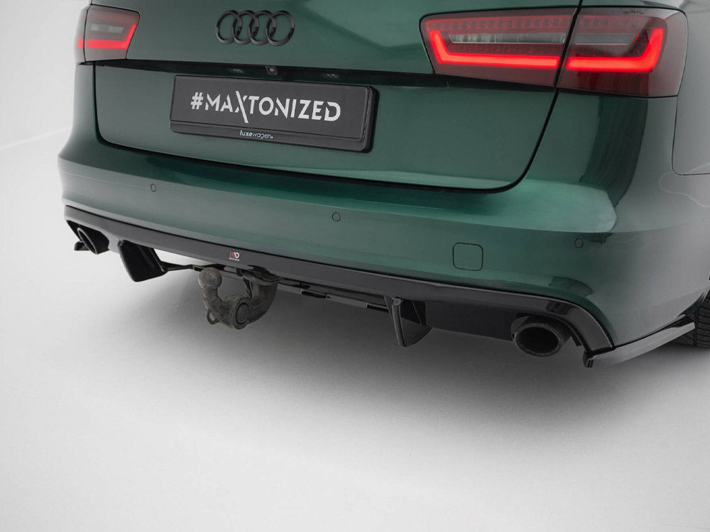 Maxton Design Rear Valance Audi A6 S-Line Avant C7