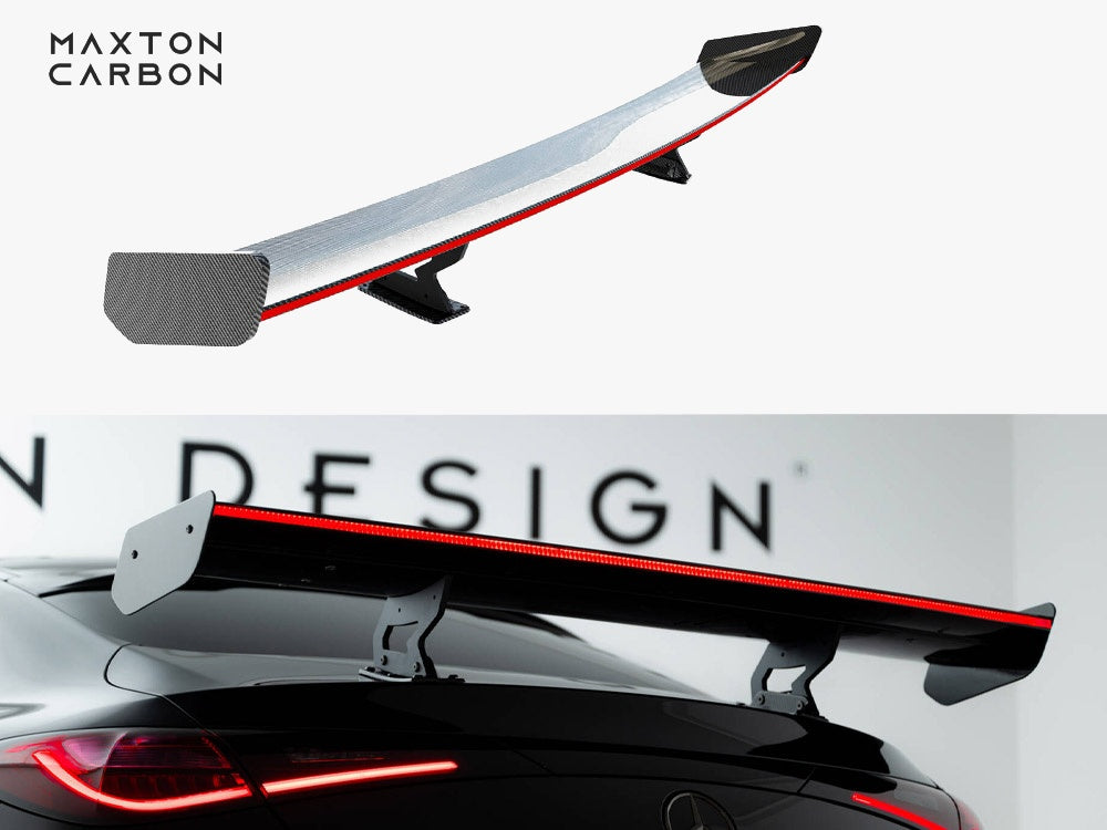 Maxton Design Carbon Spoiler V.1 + LED Mercedes-AMG CLE 53 C236
