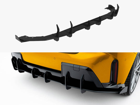 Maxton Design Street PRO Rear Diffuser + Flaps BMW 1 M-Pack F70