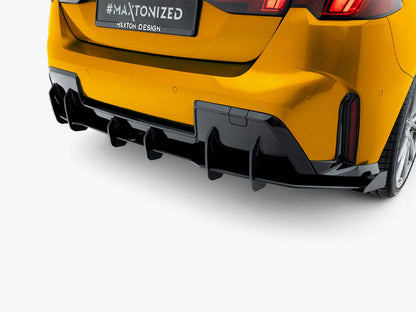 Maxton Design Street PRO Rear Diffuser + Flaps BMW 1 M-Pack F70