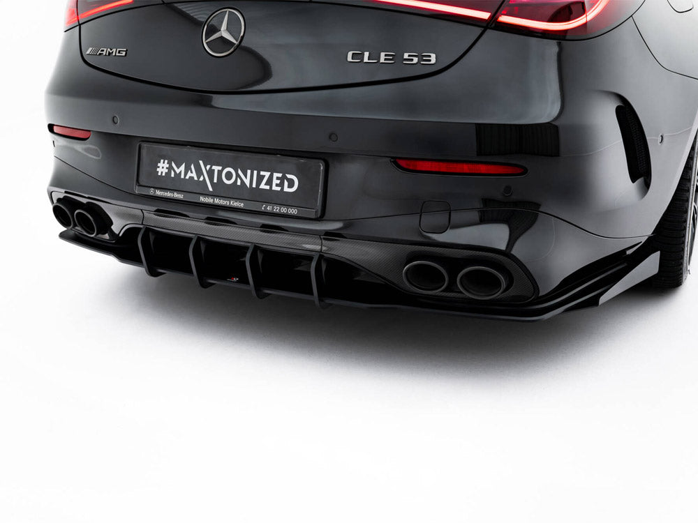Maxton Design Street PRO Rear Diffuser + Flaps Mercedes-AMG CLE 53 C236