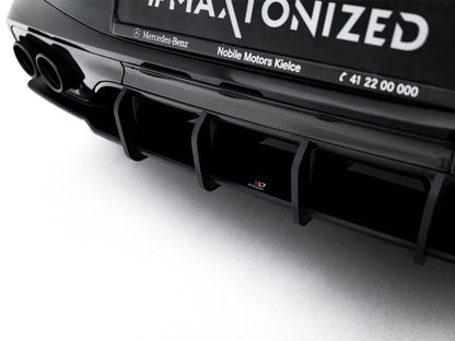 Maxton Design Street PRO Rear Diffuser + Flaps Mercedes-AMG CLE 53 C236