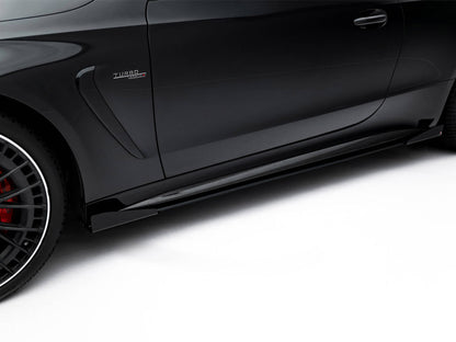 Maxton Design Street PRO Side Skirts Diffusers + Flaps Mercedes-AMG CLE 53 C236