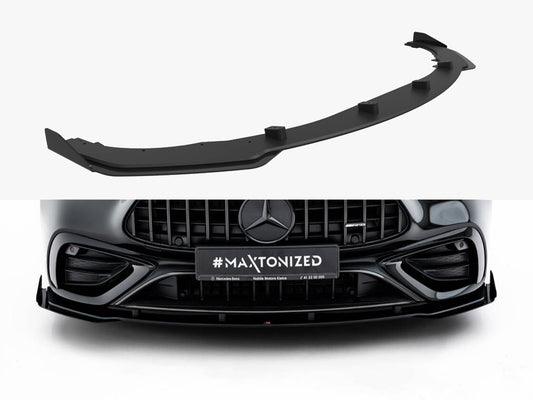 Maxton Design Street PRO Front Splitter + Flaps Mercedes-AMG CLE 53 C236