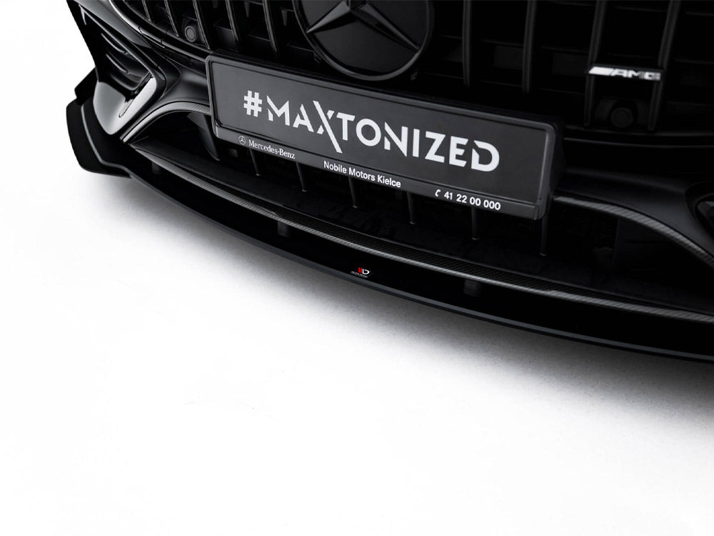 Maxton Design Street PRO Front Splitter + Flaps Mercedes-AMG CLE 53 C236
